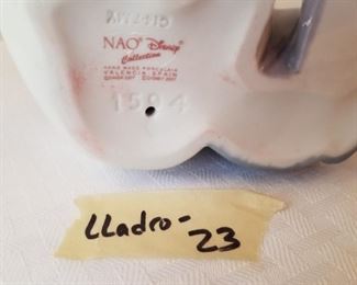 LLadro-23 ($120)  Beautiful figurine of Eeyore "Dreams with Eeyore" #1594  by NAO LLadro.  No flaws noted.