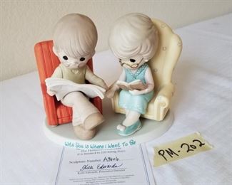 PM-202 ($60)  Precious Memories "With You is Where I Want To Be" with COA.   (no box) Great condition!