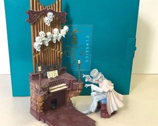 (TR-6) $350 Disney WDCC Haunted Mansion Organ Player with Organ "Spirited Entertainer" LE 122 / 500-
11.5”H NEW  w/ Box & COA #4012207