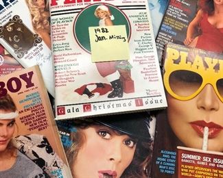 11 issues of Playboy Magazine from 1982- $11