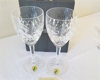 WAT-310 ($60) Disney Water goblets 113665 set of two in original box.  No flaws, never used.