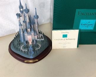 (D16) $200 Enchanted Places “A Castle For Cinderella” Deed #CIJA319 w/ Box and COA