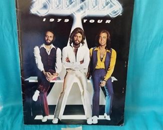 KIT-5 ($30) Vintage BEE GEES Concert Tour program from 1979 with ticket stub.  Full color program in good used condition.  Ticket stub is from July 2nd 1979 at McNichols Arena.