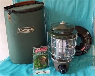 Col-2 ($25) Coleman propane lantern Northstar 2500 with carrying case.  Pre-owned.  