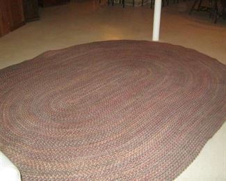 Braided area rug