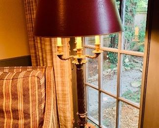 One of a pair of the most beautiful lamps I’ve ever had to sell! The lamps will be priced separately. 