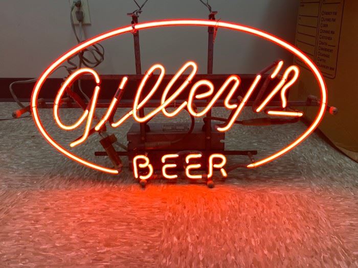 Gilleys Beer neon sign $1000