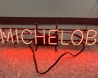 Michelob neon sign $200