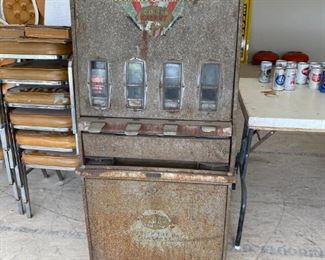 Antique Candy Vending Machine $350