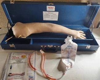 Nasco Life Form Replica Venipuncture & Injecrion Training Arm with Case