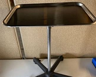 Adjustable Rolling Medical Tray Table Instrument Stand