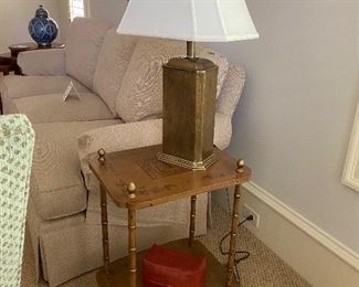 Awesome Hollywood regency style Speer lamp