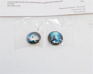 B12	Two Glass Dome Buttons Feat. Dogs	$3.95