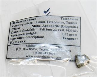 A17	Tatahouine Meteorite Specimen 1.73	$15.95
