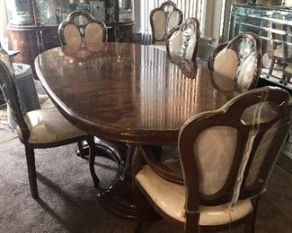 Dining Table with six chairs