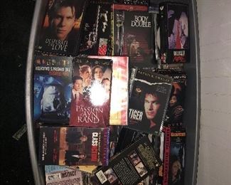 VHS & DVD's