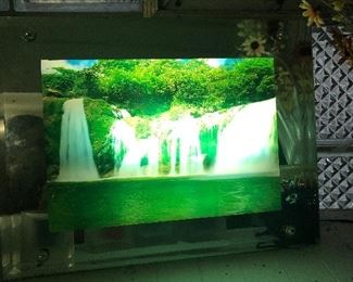 Waterfall Light up motion art