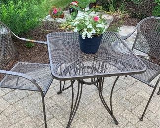 3 piece Metal Bistro Set $75