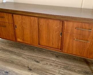 Vintage mid-century Structural Credenza
Made by Alma Desk Co. 66.5L x 18d x 29h
$225