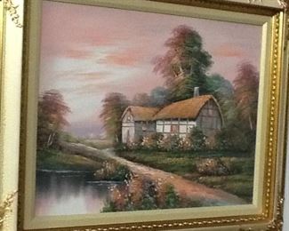 Oil on Canvas "The Cottage"