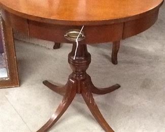 Mersman Mahogany Round Table