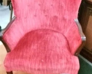 Matching Antique Victorian Chair