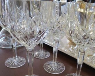 Marquis Waterford water goblets.