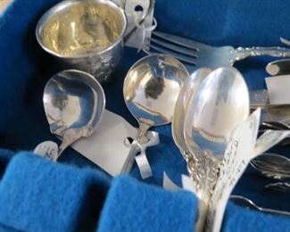 Sterling silver.