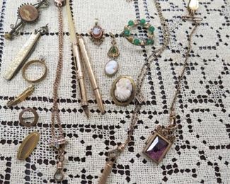 Antique Victorian jewelry.
