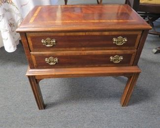 Lane silver chest.