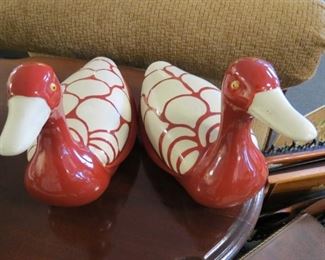 Pair of Italian Bellini ducks.