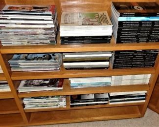 Part of a large group of decoy auction catalogs and decoy collector/waterfowl magazines