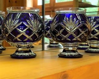 2 Cut to clear bowls with inserts - $20 - 5" Tall