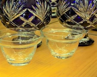 Alternate view - 2 Cut to clear bowls with inserts - $20 - 5" Tall