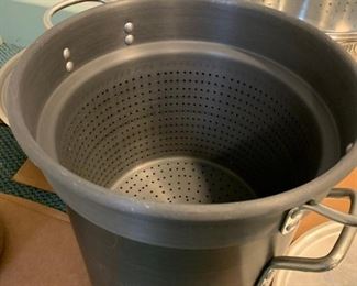 Alternate view - Lot of pots and pans - $55 - Wok 13"Diameter, Largest Pot 13"H