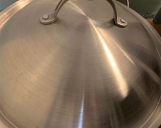 Alternate view - Lot of pots and pans - $55 - Wok 13"Diameter, Largest Pot 13"H