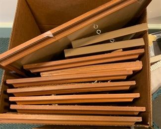 Box of frames - $10