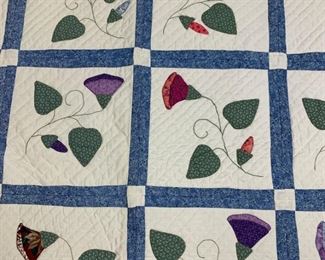 Alternate view - Handmade quilt - $30 - 65” x 90”
