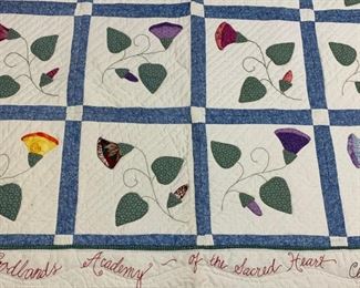 Alternate view - Handmade quilt - $30 - 65” x 90”