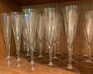 Lot of Champagne flutes - $15 - 9"