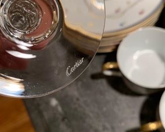 Alternate view - Lot of 6 Cartier glasses - $20 - 9"