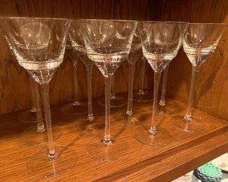 Lot of 12 Glasses - 8 5/8" - $20