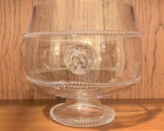 Glass Bowl - 8 1/2" tall - $25