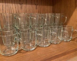 Lot #1 of Glass Mugs - 3 1/2" - $20