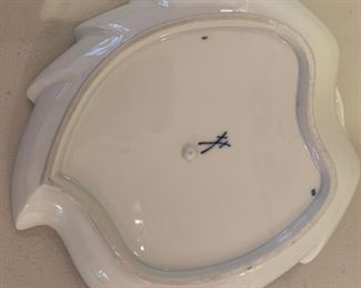 Alternate view - Meissen Blue Onion Leaf Bowl - $20 - 7"