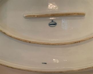 Alternate view - Huge Meissen Blue Onion Platter - $75 - 24" x 16"
