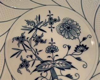 Alternate view - Meissen Blue Onion Plate - $35 - 11"