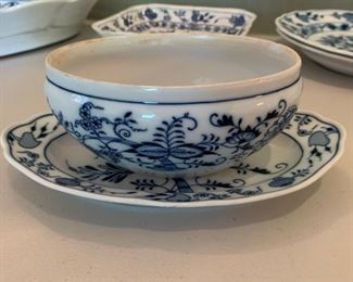 Meissen Blue Onion Sauce Boat - $20 - 9"L x 3 3/4"H