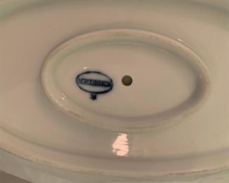 Alternate view - Meissen Blue Onion Sauce Boat - $20 - 9"L x 3 3/4"H