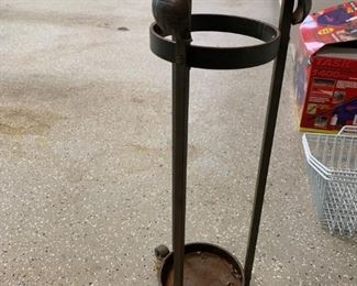 Umbrella stand - has rust - $5